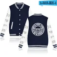 thumbnail image 1 of Zip Up Baseball Uniform Men's Jackets Streetwear Hip Hop Harajuku Sweatshirt XPLR Merch Hoodie Casual Sportswear, 1 of 6