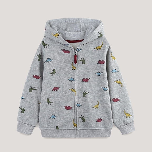 Zip Up Hooded Sweatshirt Pullover Casual Jacket Outerwear Grey 2 Y-3 Y