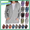 thumbnail image 1 of Zip Up Hoodie Women, Titcea Solid Color Pocket Drawstring Oversized Cardigan, Warm Comfy Lightweight Casual Jackets, 1 of 7