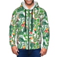 thumbnail image 1 of Zip Up Hoodies for Men - Cactus blooming green Long Sleeve Comfrt Men'S Fashion Hoodies & Sweatshirts, Jackets for Men Hoodies Pullover Clothing Clothes with Pouch, 1 of 5