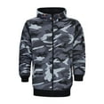 thumbnail image 1 of Zip Up Hoodies Men Classic Fit Long Sleeve Camo Hoodie with Pocket Fall Winter Casual Athleisure Hoodies for Men, 1 of 6