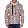 thumbnail image 1 of Zip Up Hoodies for Men - Colorful Confetti pattern Long Sleeve Comfrt Men'S Fashion Hoodies & Sweatshirts, Jackets for Men Hoodies Pullover Clothing Clothes with Pouch, 1 of 5
