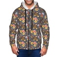 thumbnail image 1 of Zip Up Hoodies for Men - Colorful Flowers Butterfly-E Long Sleeve Comfrt Men'S Fashion Hoodies & Sweatshirts, Jackets for Men Hoodies Pullover Clothing Clothes with Pouch, 1 of 5