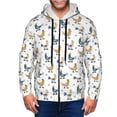 thumbnail image 1 of Zip Up Hoodies for Men - Farm Roosters Long Sleeve Comfrt Men'S Fashion Hoodies & Sweatshirts, Jackets for Men Hoodies Pullover Clothing Clothes with Pouch, 1 of 5