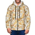 thumbnail image 1 of Zip Up Hoodies for Men - Groovy Hippie Flower Mushrooms Long Sleeve Comfrt Men'S Fashion Hoodies & Sweatshirts, Jackets for Men Hoodies Pullover Clothing Clothes with Pouch, 1 of 5