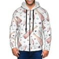 thumbnail image 1 of Zip Up Hoodies for Men - Heart Champagne Long Sleeve Comfrt Men'S Fashion Hoodies & Sweatshirts, Jackets for Men Hoodies Pullover Clothing Clothes with Pouch, 1 of 5