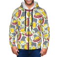 thumbnail image 1 of Zip Up Hoodies for Men - Hippopotamus Long Sleeve Comfrt Men'S Fashion Hoodies & Sweatshirts, Jackets for Men Hoodies Pullover Clothing Clothes with Pouch, 1 of 5