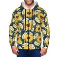 thumbnail image 1 of Zip Up Hoodies for Men - Insects Of Flowers Long Sleeve Comfrt Men'S Fashion Hoodies & Sweatshirts, Jackets for Men Hoodies Pullover Clothing Clothes with Pouch, 1 of 5