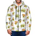 thumbnail image 1 of Zip Up Hoodies for Men - Kawaii Mexican Avocado Long Sleeve Comfrt Men'S Fashion Hoodies & Sweatshirts, Jackets for Men Hoodies Pullover Clothing Clothes with Pouch, 1 of 5