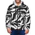 thumbnail image 1 of Zip Up Hoodies for Men - Leopard And Zebra k Long Sleeve Comfrt Men'S Fashion Hoodies & Sweatshirts, Jackets for Men Hoodies Pullover Clothing Clothes with Pouch, 1 of 5