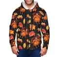 thumbnail image 1 of Zip Up Hoodies for Men - Thanksgiving Turkey 1 Long Sleeve Comfrt Men'S Fashion Hoodies & Sweatshirts, Jackets for Men Hoodies Pullover Clothing Clothes with Pouch, 1 of 5