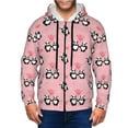 thumbnail image 1 of Zip Up Hoodies for Men - Valentine's Day Panda Long Sleeve Comfrt Men'S Fashion Hoodies & Sweatshirts, Jackets for Men Hoodies Pullover Clothing Clothes with Pouch, 1 of 5