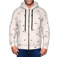 thumbnail image 1 of Zip Up Hoodies for Men - bees daisies checkered cute Long Sleeve Comfrt Men'S Fashion Hoodies & Sweatshirts, Jackets for Men Hoodies Pullover Clothing Clothes with Pouch, 1 of 5