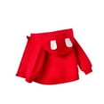 thumbnail image 1 of Zip Up Hoodies for Girls 5-6 Years Old Toddler Long Sleeve Full-Zip Sweatshirt Casual Fall Jacket Coat Red 1 Years, 1 of 6