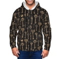 thumbnail image 1 of Zip Up Hoodies for Men - Keys Long Sleeve Comfrt Men'S Fashion Hoodies & Sweatshirts, Jackets for Men Hoodies Pullover Clothing Clothes with Pouch, 1 of 5