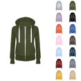 thumbnail image 1 of Zip Up Hoodies for Women 2025 Long Sleeve Casual Jacket Hoodie with Pockets Hooded Sweatshirt Pullover Tops, 1 of 6