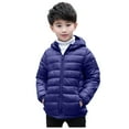 thumbnail image 1 of Zip Up Jacket Kids Kids Winter Coat Girls Puffer Jacket Baby Warm Winter Coats Boys Packable Outerwear for School And Outdoor Activities, 1 of 6