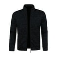 thumbnail image 1 of Zip Up Jacket Sevevn Men's Fleece Jackets Full Zip Lightweight Jacket Casual Soft Warm Coats with Pockets, 1 of 4