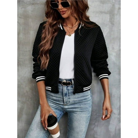 Zip Up Long Sleeve Jacket