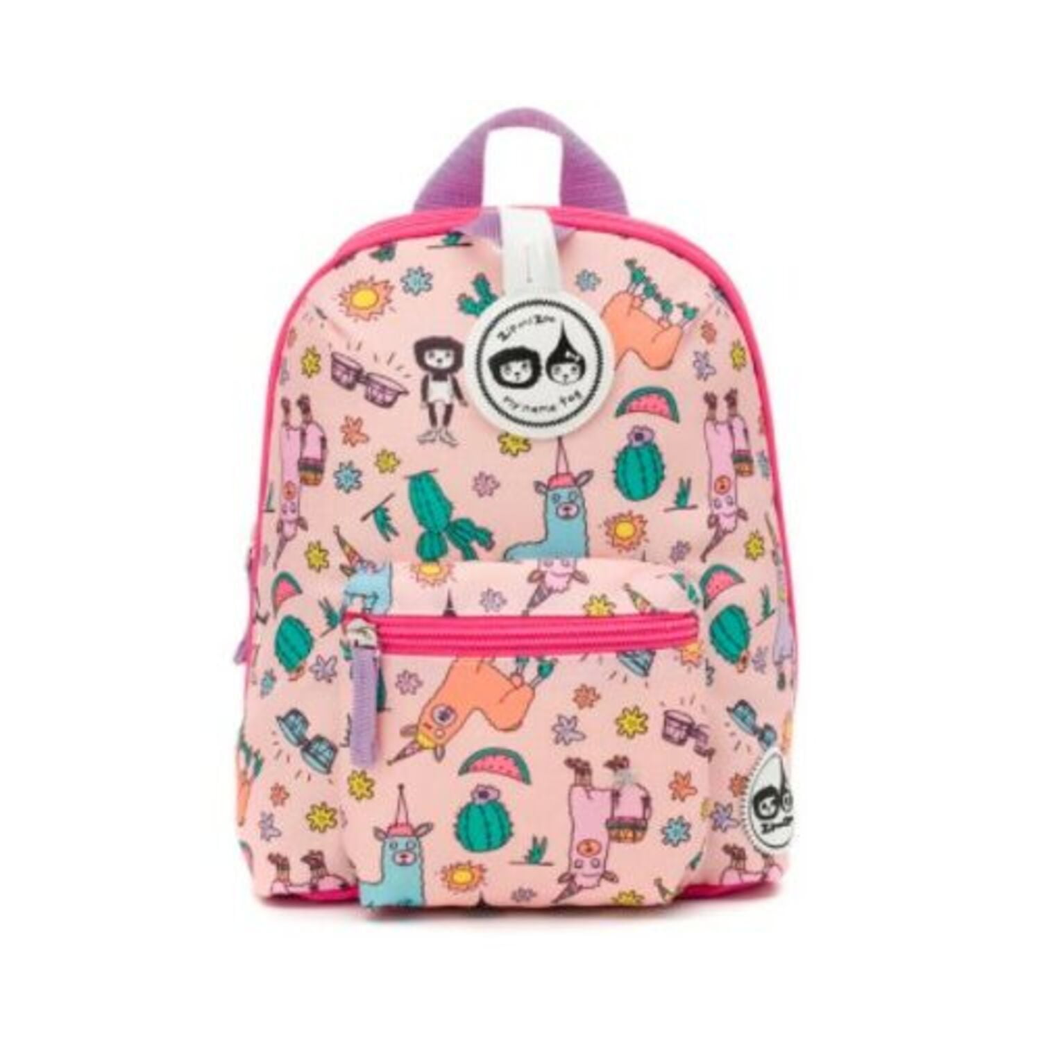 babymel zip & zoe mini backpack Zip & Zoe Mini Backpack & Safety Harness 1-4 Years (Llama)