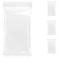 thumbnail image 1 of Clear Zipper Bags for Organizing, 4 x 7 Inches. 100 Pack Reclosable Plastic Bags for Small Business, 2 Mil. Clear Zipper Pouches. Waterproof Storage Bag with Zip Top., 1 of 7