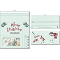 thumbnail image 1 of ZipGifts Holiday Card | Zip-Open Money Holder w/Clear Plastic Window for Cash, Check, & Gift Card (Holiday | Fox - Peace, Love & Joy), 1 of 6