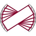 thumbnail image 1 of ZipSign Dry Erase Banner - Rolls Itself Up, Unrolls to 9.5” x 27”, Reusable, Portable, Fits in Your Pocket - Great for Sports, Concerts, Cheer - Dark Red 6 Pack, 1 of 3