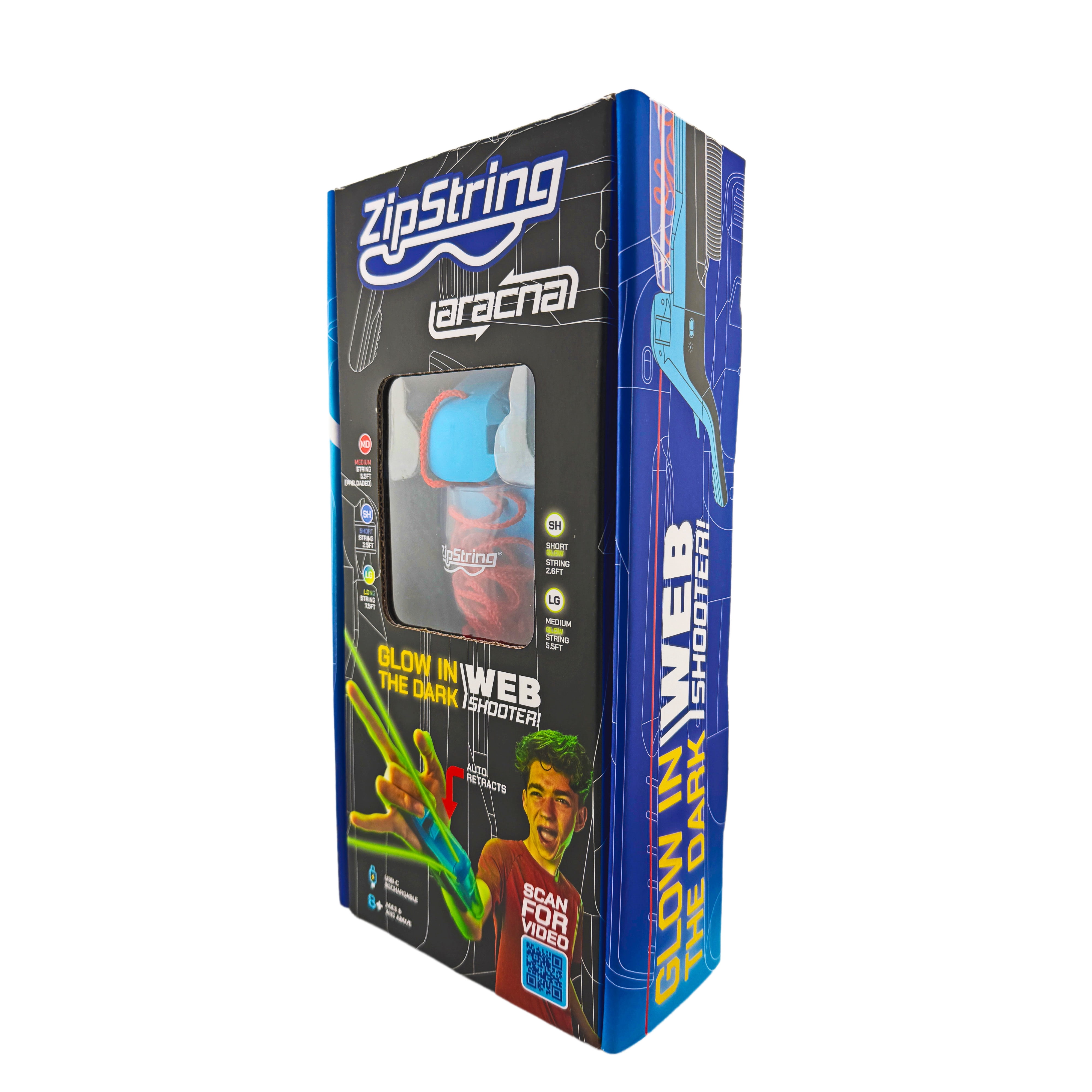 ZipString Aracna , Gift for Kids and Adults, As Seen on Shark Tank, Recommended Age 4+ Years Old - Walmart.com