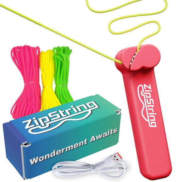 ZipString Wonderment Awaits for Kids Novelty and Gag Toys, Red, 5.6 oz