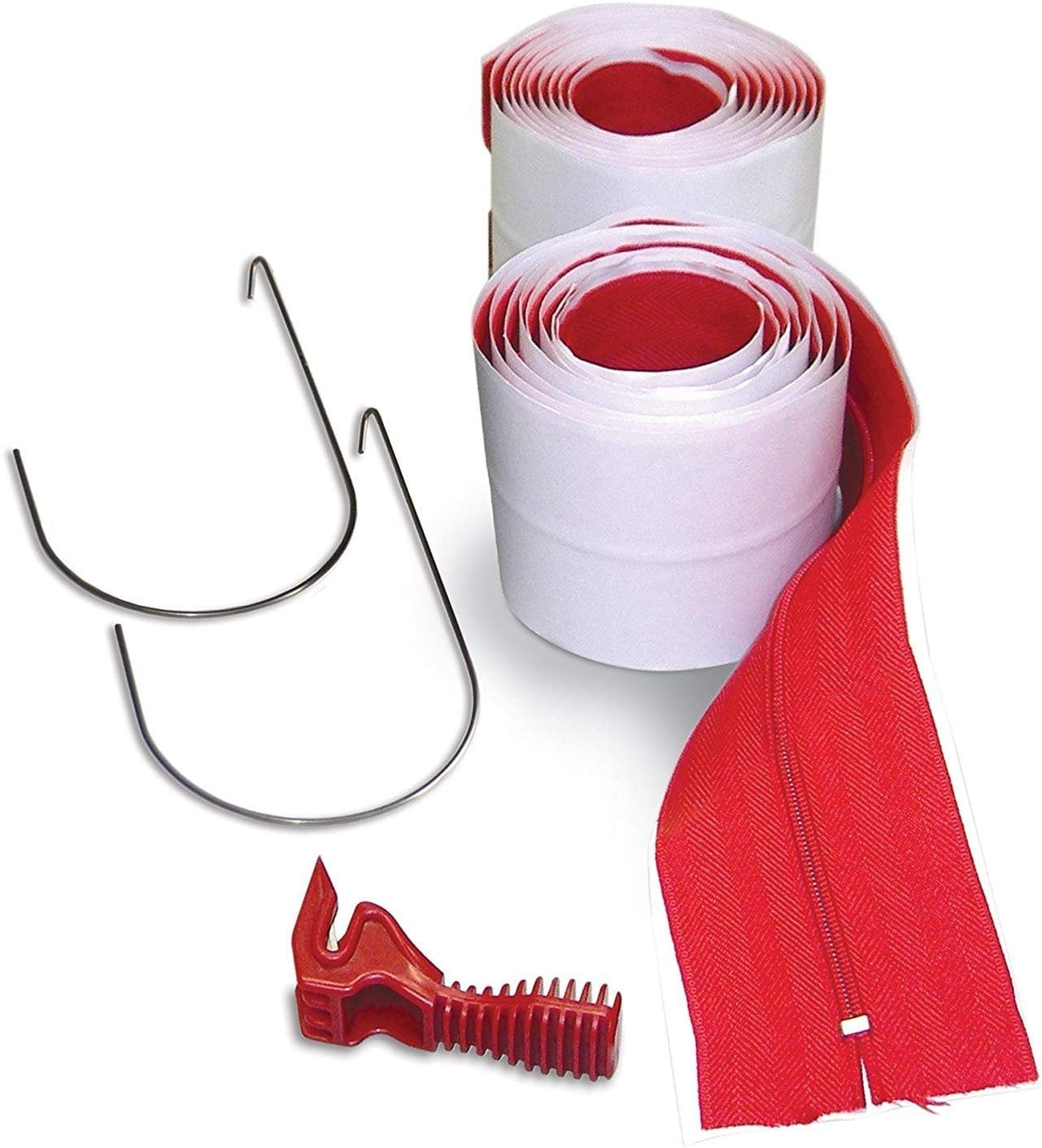 ZipWall 96-Pack Heavy-Duty Zipper for Dust Barriers, HDAZ2-PK48 ...