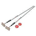 thumbnail image 1 of ZipWall SLP2 Adjustable Telescoping Aluminum Pole, Silver, 2 Piece, 1 of 2