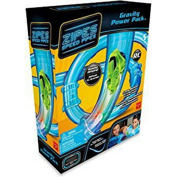 Zipes Speed Pipe Gravity Power Pack, Race Car Set