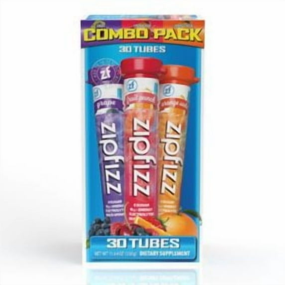 Zipfizz Energy Drink Mix Combo Pack 30 count.pack of 2