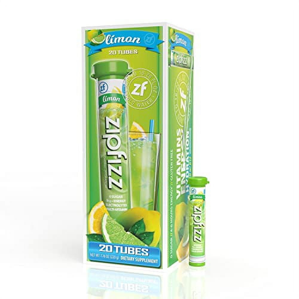 Zipfizz Energy Drink Mix, Electrolyte Hydration Powder with B12 and