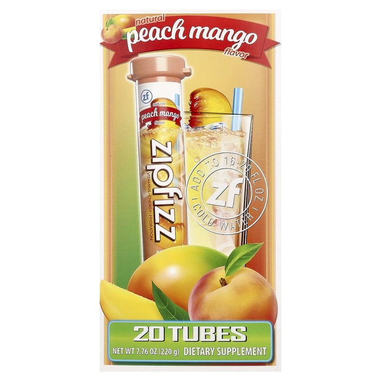 Zipfizz Energy Drink Mix, Electrolyte Hydration Powder, B12 and