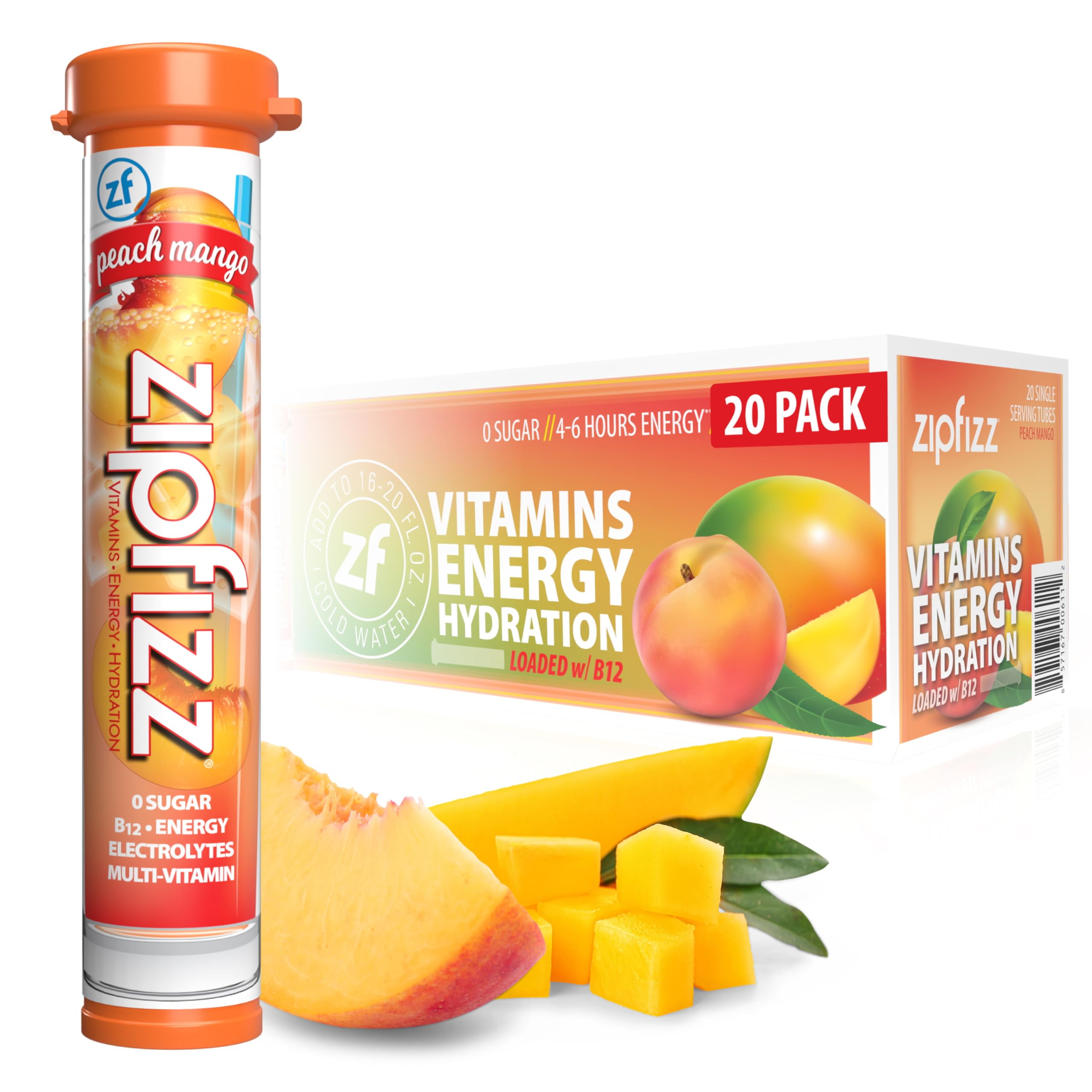 Zipfizz Peach Mango