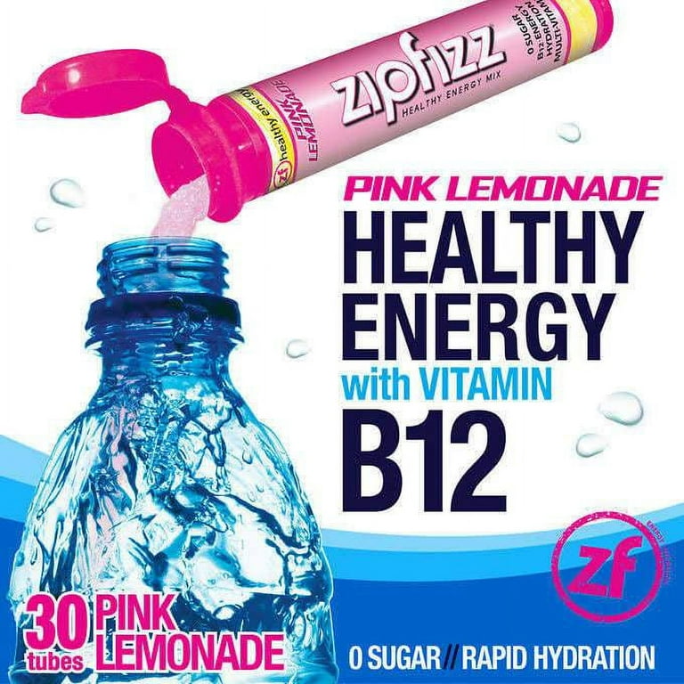 し*す様 Energy Life EXTRA 300ml Zipfizz Healthy Energy Drink Mix, Pink Lemonade, 20 Count