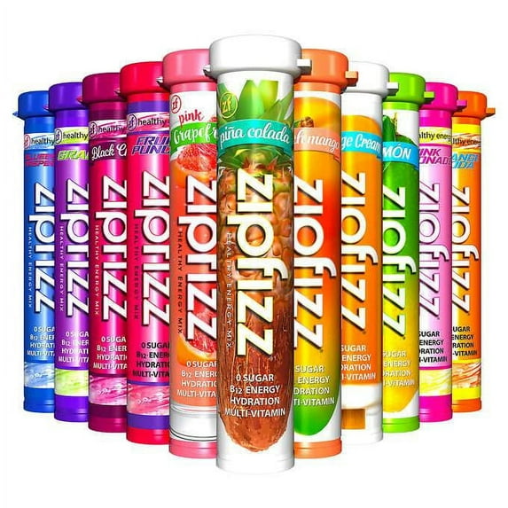 Zipfizz Healthy Energy Drink Mix, 30 Tubes