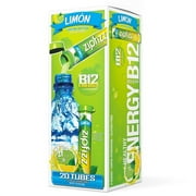Zipfizz Healthy Energy Mix with Vitamin B12, Limon, 20 Tubes, 0.39 oz 11 g Each