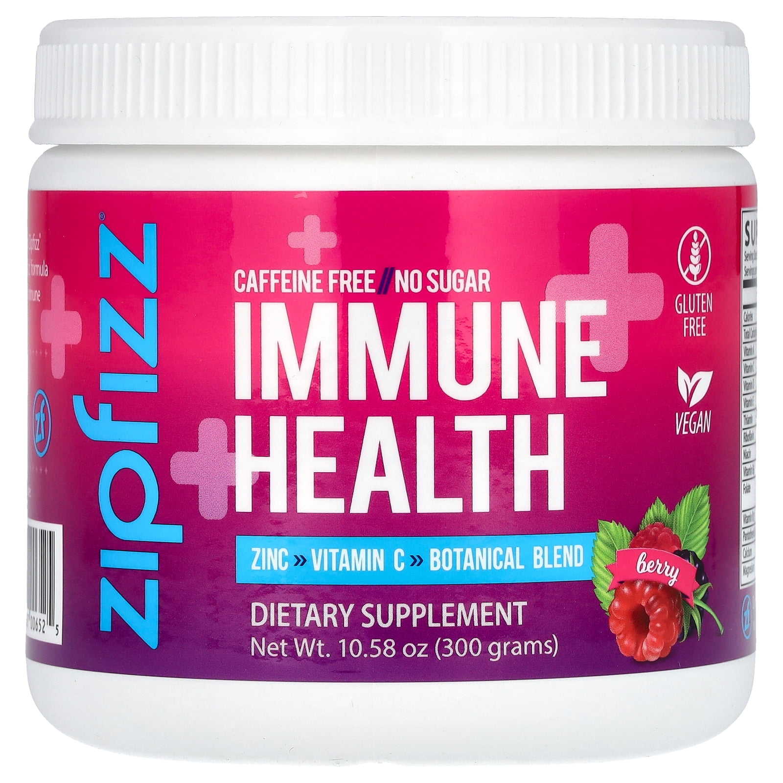 Zipfizz Zipfizz Immune Health Caffeine Free Berry 10 58 Oz 300 G Af553234 Eb3d 4244 9e04 