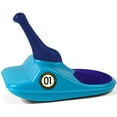 thumbnail image 1 of Zipfy Classic Freestyle Mini Luge Ride On Downhill Speedster Snow Sled, Blue Ice, 1 of 5