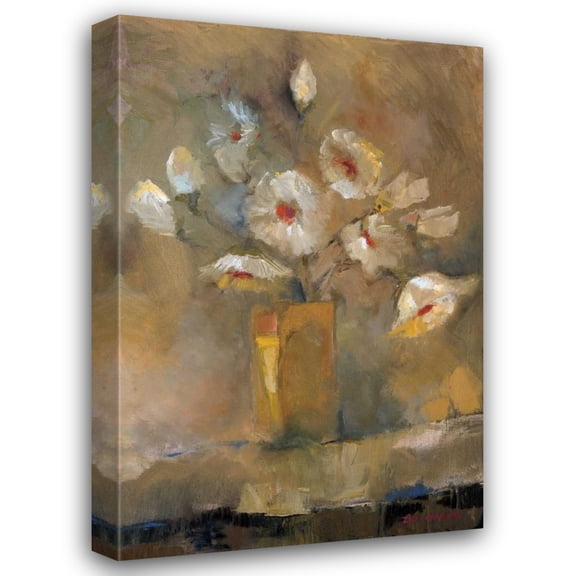 Zipi Kammar 17x24 Gallery Wrapped Canvas Wall Art Titled - Flowers in Spring