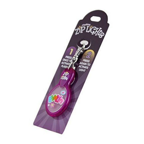 Ziplights Evelyn Charm Personalized Flashing Keychains