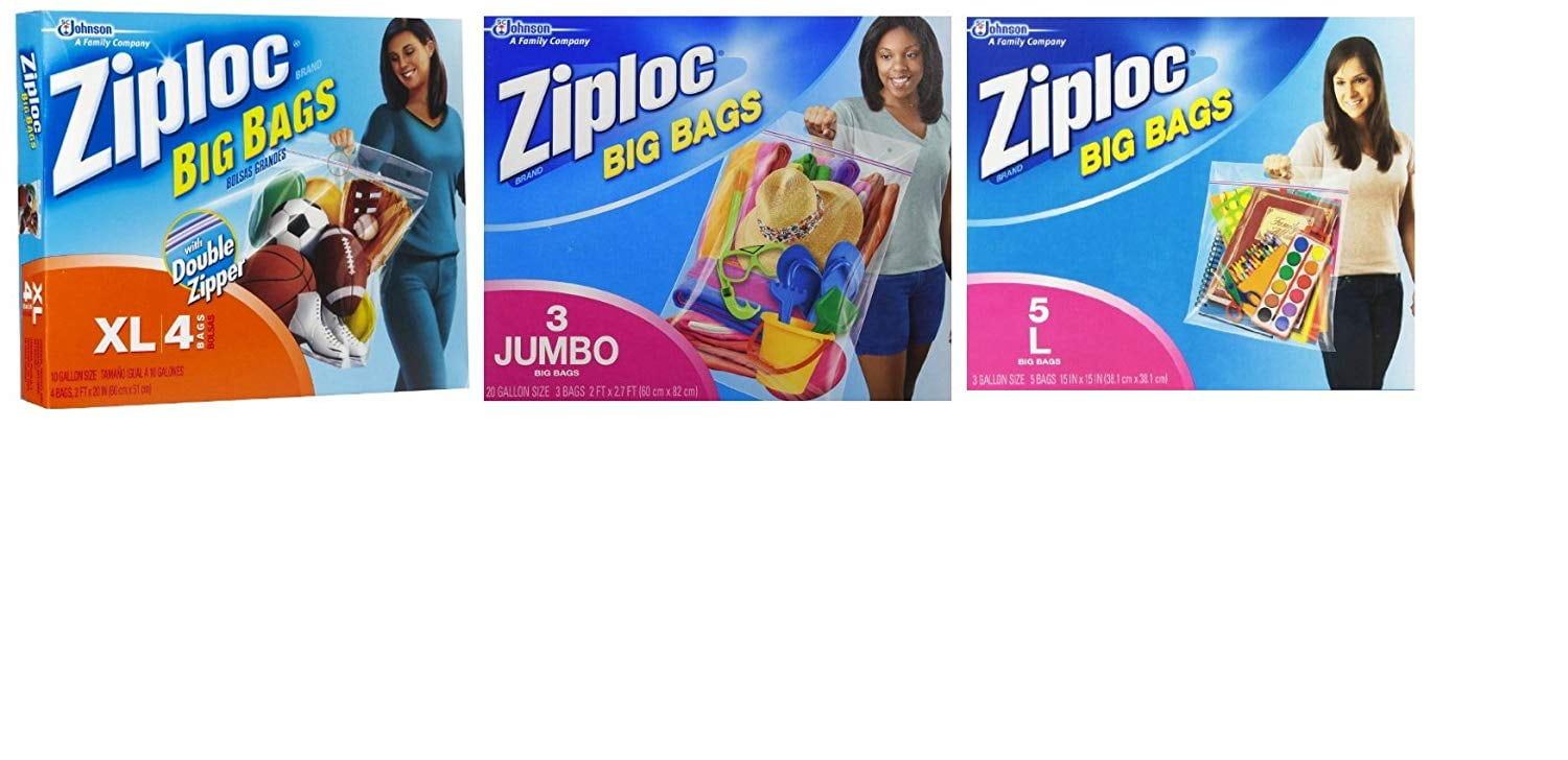 Ziploc Big Bag Variety Pack (3CT) 