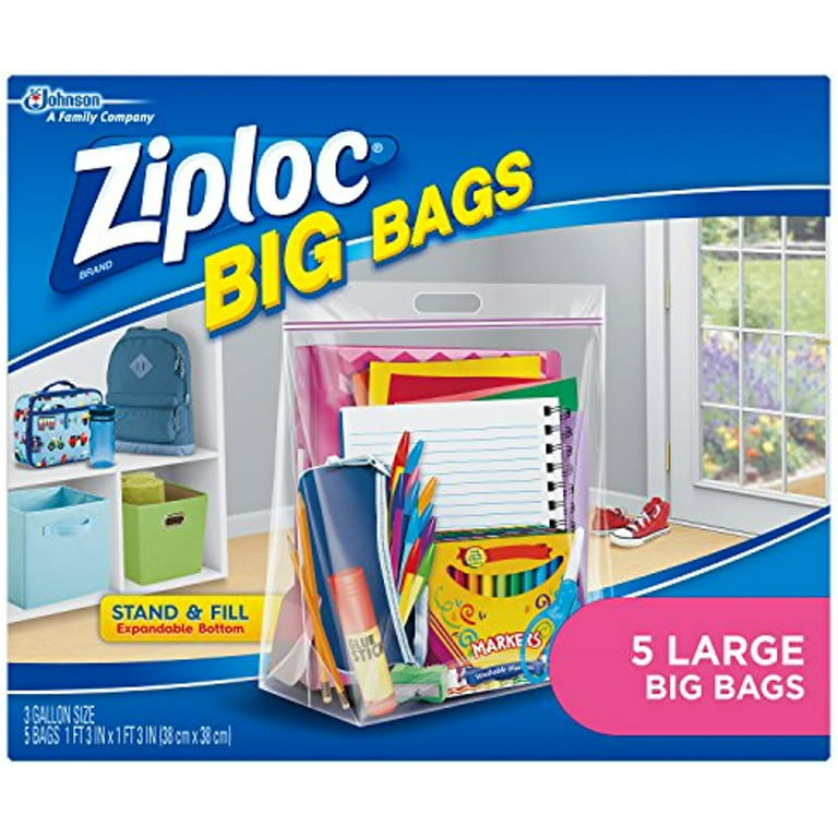 Ziploc Big Bags Clothes and Blanket Storage Bags for