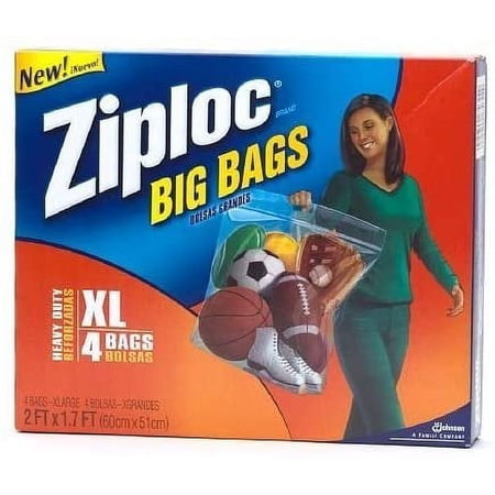 Ziploc Big Storage Bag — Home & Garage Storage, Stackable Design