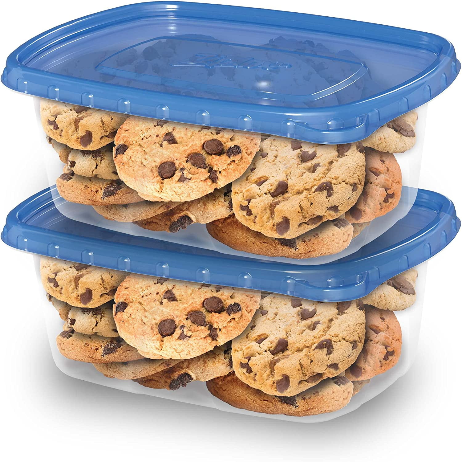 Ziploc® Brand, Food Storage Containers with Lids, Smart Snap Technology