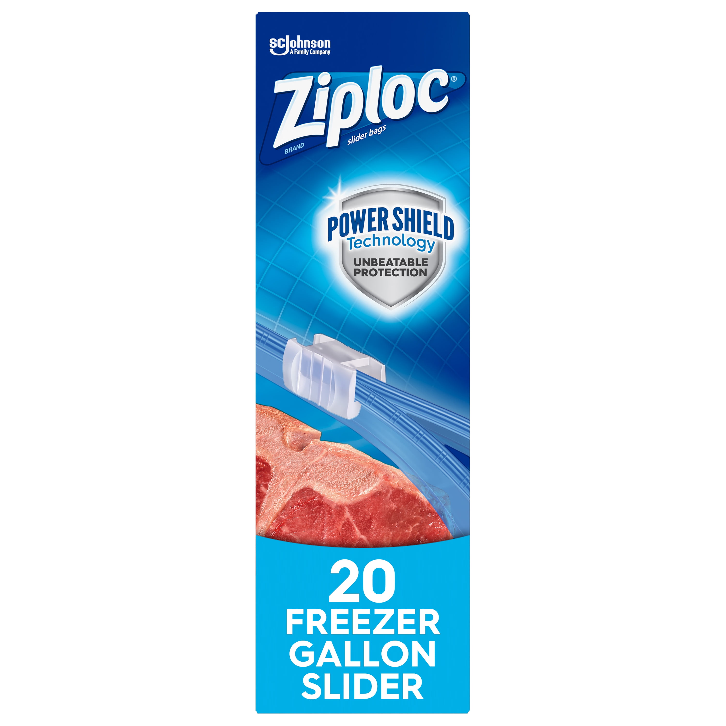 Ziploc®, Freezer Bags Extra Large, Ziploc® brand