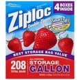 thumbnail image 1 of Ziploc Double Zipper Storage Gallon - 4/52 Count, 1 of 3