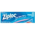thumbnail image 1 of Ziploc Easy To Open Pint Freezer Bag, 20 count per pack -- 12 per case., 1 of 1